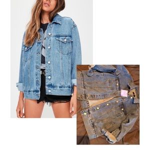 Missguided Oversided Denim Jacket